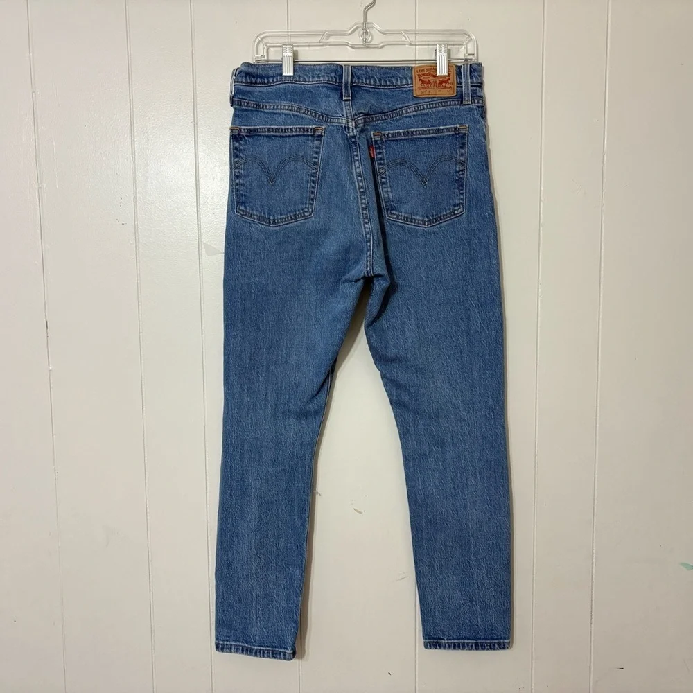 Levi’s 501 Original High Rise Straight Leg Distressed Jeans Women’s Size 30
